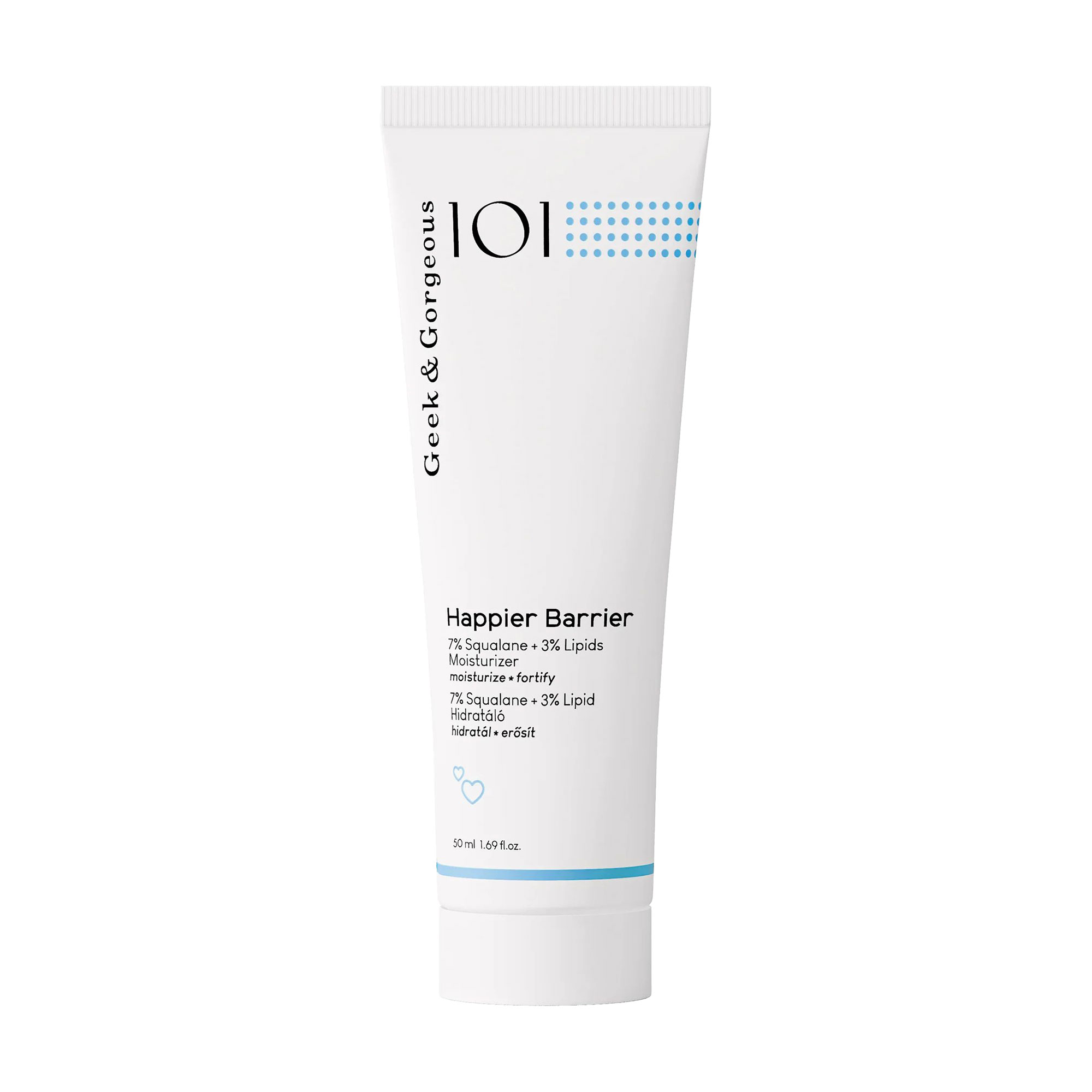 Крем для обличчя Geek &amp; Gorgeous Happier Barrier 10% Squalane + Lipids Moisturizer, 50 мл